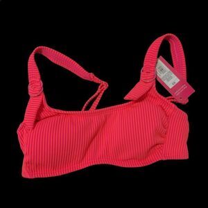 Women NEW WITH TAGS' Ribbed Knotted Strap Bralette Bikini Top - Xhilaration XS